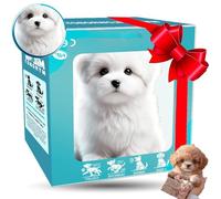Robot Dog For Adults, Abbaiare Per Cani Giocattolo, Cani Robot Che Si Comportano Come Veri Cani, Simulazione Di Peluche Giocattoli Per Cani, Corteccia E Vagano La Coda, Compagno Di Cucciolo Robotico