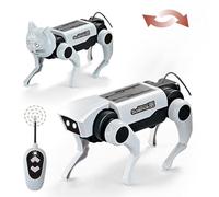 Robot Dog - Learning Educational Kit Solar Interactive Toys, Robot Dog Toys, Intelligent Interaction | for Adults Kids Boys Girls Birthday Holiday Parties, 1 Piece