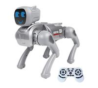 Robot Dog Toy - Aid di apprendimento interattivo controllato dalla voce, cucciolo intelligente mobile con luce e musica, giocattoli di apprendimento ricaricabili | Viaggio di compleanno in camera per