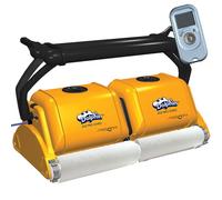 Robot Dolphin 2X2 PRO GYRO con spazzole Kanebo e carrello Caddy