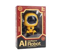 Robot Educativo AI con Risposte Intelligenti (YELLOW) | Giocattolo di apprendimento interattivo, supporta più lingue, compagno educativo, esperienza di gioco versatile