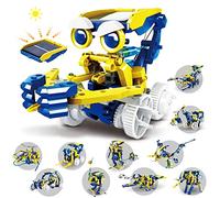 Robot Energia Solare, 11 in 1 STEM Robot Giocattolo per Bambini Fai Da Te