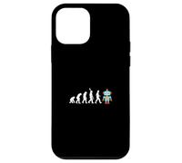 Robot evoluzione AI & scienza ingegnere umano macchina Custodia per iPhone 12 mini