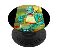 Robot Fare Spaghetti PopSockets PopGrip Adesivo