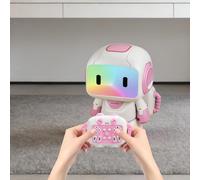 Robot giocattolo telecomandato che cammina, canta e ha una modalità di