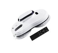 Robot Intelligente for la Pulizia dei vetri con Funzione di spruzzo Automatico dell'Acqua, pulitore Elettrico for vetri con Telecomando for la casa più modalità di Pulizia