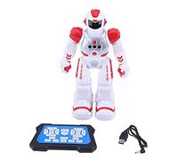Robot intelligente interattivo Controllo remoto Sensore di gesti Danza Apprendimento educativo per ragazzi Ragazze Plastica Colore rosso blu Dimensioni 16 cm (Rossa)