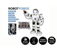 Robot interattivo FOBOS 40 cm, parla ceco, con telecomando e ricarica USB