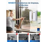 Robot Lavavetri Ecovacs Winbot Mini Compatto Doppio Spruzzo Sicurezza