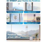 Robot limpiacristales ECOVACS WINBOT W2 OMNI con estación multifunción: se carga mientras trabaja