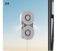 Robot limpiacristales HUTT DDC56 - Robot limpiacristales con doble pulverizador de agua - Sistema de protección