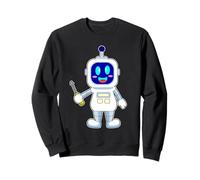 Robot Meccanico Cacciavite Officina Felpa