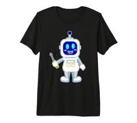 Robot Meccanico Cacciavite Officina Maglietta Premium