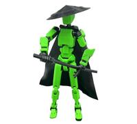 Robot Mobile Stampato In 3D - Figura Articolata | Divertente Figura Snodabile, Modello Di Robot Desktop Giocattolo Sensoriale Unico Da Collezione | Multi Giunto Mobile Per Bambini, Adolescenti, Adulti