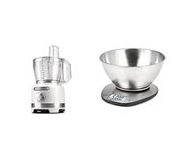 Robot multifunzionale mixatutto + Bilancia elettronica da cucina inox G3 Ferrari