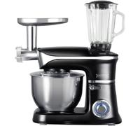 Robot multifunzione 1900W Nero Royaltyline RLPKM19007BG-BLK - Nouvo