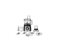Bosch MCM3401M robot da cucina 800 W 2,3 L Nero, Acciaio inox
