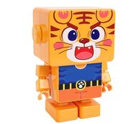 Robot Musicale per Bambini Tigre con Luci Dinamiche e Movimento Danzante per Giochi Creativi in plastica 1 unità