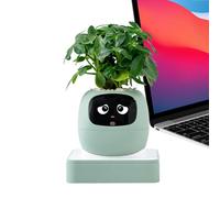 Robot per piante, guida alla cura delle piante con indicatori multipli, vaso per carnivori, per interni, casa, ufficio, soggiorno, camera da , balcone, patio, San , festa della mamma