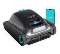 Robot piscina Aiper Scuba S1 pulizia fondo parete linea acqua batteria 150 min 3 motori filtro 180 µm sopraelevata manico incluso