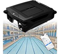 Robot Portatile per La Pulizia Delle Piscine | Alimentato ad Energia Solare | Evitamento Intelligente Degli Ostacoli | Facile Manutenzione | Controllo App | Adatto a Tutte Le Forme di Piscina