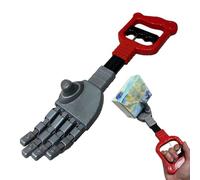 Robot Prensile - Giocattolo Interattivo Braccio Meccanico | Artiglio Robotico Per Coordinazione Occhio-Mano, Braccio A Trazione Per Bambini In PP Resistente, 56cm, Manipolatore Grande, Blu