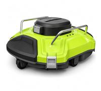Robot pulitore per piscine, completamente automatico, per piscine fuori terra e in terra, aspirazione efficiente, facile pulizia, manutenzione
