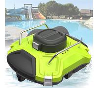Robot pulitore per piscine - Pulitore subacqueo completamente automatico per arrampicata su pareti con navigazione intelligente per piscine fuori terra