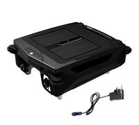 Robot pulitore per piscine, skimmer automatico a energia solare senza fili con doppia modalità, ricaricabile, prevenzione degli ostacoli e funzione di fuga per una facile manutenzione della piscina