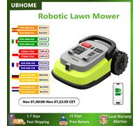 Robot rasaerba Airseekers Tron - Wireless, 2400 m2, 150 minuti di autonomia, 65% inclinato, 360 ° Visione con dispositivo antifurto GPS