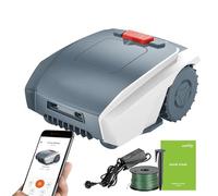 Robot rasaerba con rasaerba a batteria silenzioso e intelligente con navigazione accurata ed evitamento degli ostacoli, portata di 1500 mq