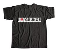 Robot Rave I Love Grunge Worn By Eddie Vedder T-Shirt Cotton