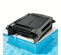 Robot skimmer per piscina, a energia solare e CC, con controllo tramite app, con pianificazione automatica del percorso ed evitamento degli ostacoli, grande cestino per piscine fuori terra/interrate