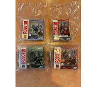 ROBOT Spirits Mobile Suit Gundam Miniature Collection set 4 capsule giocattol...
