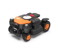 Robot tagliaerba Vision Cloud 4WD RTK 20V 4Ah con garage 600 m² Nero-arancio