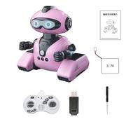 Robot telecomandati per ragazzi,Robot intelligenti per | Giocattolo intelligente di robot mobile con occhi LED | Giocattolo interattivo di programmazione di canzoni di danza per