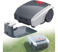 Robot tosaerba automatico, tecnologia di taglio intelligente con altezza regolabile, telecomando Bluetooth e app, navigazione di precisione, sensore pioggia per una cura efficiente del prato