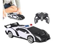 Robot Toy - Transforming Toys Remote Control | Trasformare la polizia RC | 2 su 1 veicolo giocattoli Attività di apprendimento interattivo per bambini Girls per la scuola interna della scuola vacanza