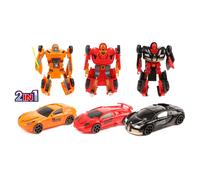 Robot Trasformabili Auto Toi Toys ROBOFORCES Superauto Set Di 3 Per Bambini