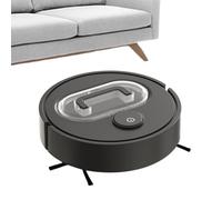 Robot Vacuum - Automatic Cleaner, Low Noise Smart Vacuum Robot With Removable Dustbin Designed For Efficient Dust, Dirt, And Pet Hair Removal | Automatic Carpet And Hard Floor Cleaning Device