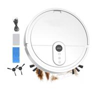 Robot Vacuum Cleaner For Car, Mini Robot Vacuum Cleaner And Duster For Car | Mini Smart Automatic Multi-Mode Portable Cleaners | Floor Cleaning Mops Fors Home Carpet Hardwood Floors Cars Office Dorm