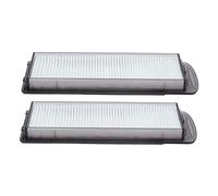 Robot Vacuum Mop Replacement Component 2PCS | High Strength ABS & Filtration Paper | Sturdy & Environmentally Conscious Component for Household/Office Maintenance | Reduces