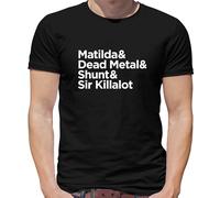 Robot Wars Matilda&shunt T-Shirt - Dead Metallo - Sir Killalot - Robot - TV