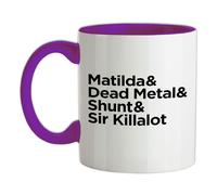 Robot Wars Matilda & Shunt - Tazza Mug In Ceramica - Dead Metal Sir Killalot