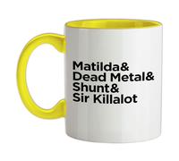 Robot Wars Matilda & Shunt - Tazza Mug In Ceramica - Dead Metal Sir Killalot
