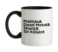 Robot Wars Matilda & Shunt - Tazza Mug In Ceramica - Dead Metal Sir Killalot