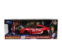 Robotech 2020 Toyota Supra con Miriya ufficiale in scala 1:24, da 8 anni in su