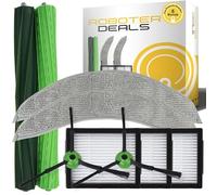 Roboter Deals - Set di accessori, kit di ricambio per iRobot Roomba Combo 10 Max (2 spazzole principali, 2 filtri, 2 spazzole laterali, 2 cuscinetti). Perfettamente adatto, qualità testata