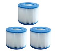 Robotic Pool Cleaner Filter Cartridge 1-10 Pezzi Di Filtro For Piscina Di Ricambio Adatti For Cartuccia Filtro Flowclear Taglia VI Lay-Z-Spa - Miami Vegas Palm Springs for Swimming pool(3 pcs)