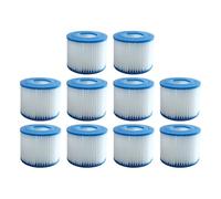 Robotic Pool Cleaner Filter Cartridge 1-10 Pezzi Di Filtro For Piscina Di Ricambio Adatti For Cartuccia Filtro Flowclear Taglia VI Lay-Z-Spa - Miami Vegas Palm Springs for Swimming pool(10 pcs)
